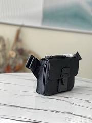 Okify LV S Lock Sling Bag Black 21 x 15 x 4cm - 6