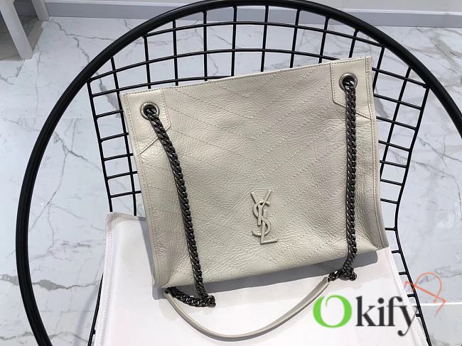 Okify YSL Niki Shopping Bag White 33 - 1