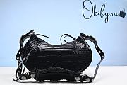 Okify Balenciaga Le Cagole Black Leather Silver Hardware 33cm - 4