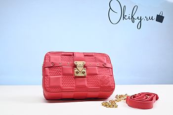 Okify LV Troca PM Damier Quilt Red M59116