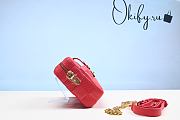 Okify LV Troca PM Damier Quilt Red M59116 - 2