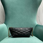 Okify YSL Mini Bag in Quilted Lambskin Black - 1