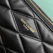 Okify YSL Mini Bag in Quilted Lambskin Black - 6