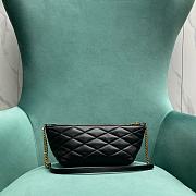 Okify YSL Mini Bag in Quilted Lambskin Black - 4