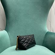 Okify YSL Mini Bag in Quilted Lambskin Black - 3