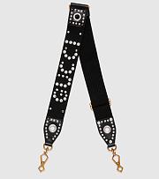 Okify Gucci Wide Studded 'Gucci' Shoulder Straps - 4