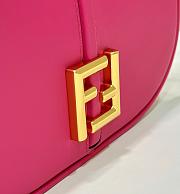 Okify Fendi C’mon Medium Pink Leather Bag 25cm - 5