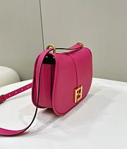 Okify Fendi C’mon Medium Pink Leather Bag 25cm - 4