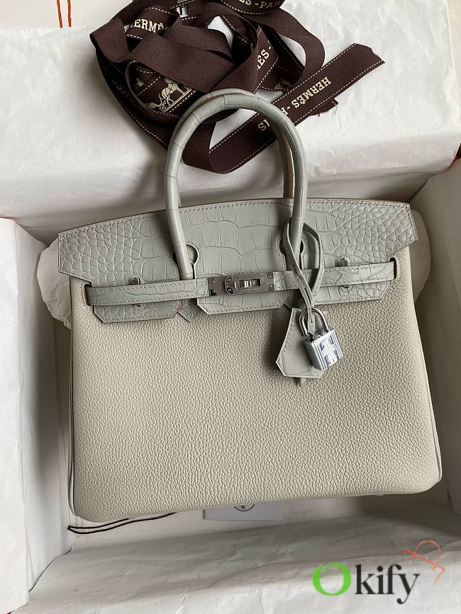 Hermes Birkin Touch Silver Hardware 25cm - 1