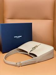 Okify YSL Le 5 A 7 in Smooth Leather Beige 23cm - 4