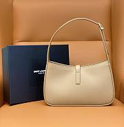 Okify YSL Le 5 A 7 in Smooth Leather Beige 23cm - 2