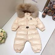 Okify Moncler Snowsuit Baby Beige - 2