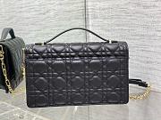 Okify Miss Dior Top Handle Bag Black Cannage Lambskin 24cm - 4
