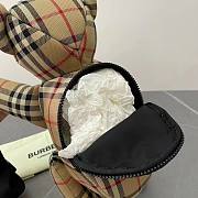 Okify Burberry Check Thomas Bear Belt Bag - 5
