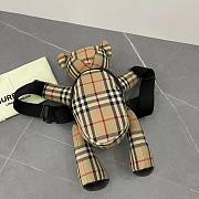Okify Burberry Check Thomas Bear Belt Bag - 3