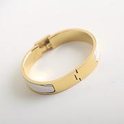Okify Hermes Clic Cadenas H Vibration Bracelet Yellow - 3