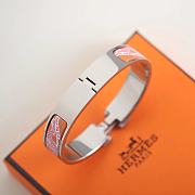 Okify Hermes Clic H Guepards Bracelet Orange - 2