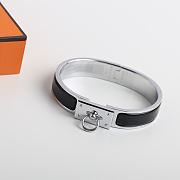 Okify Hermes Clic Anneau Bracelet Black - 5