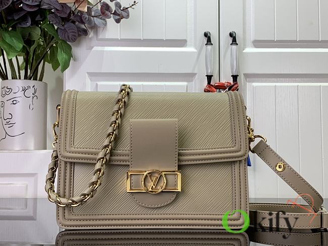 Okify LV Dauphine MM Poivre Brown M23635 - 1