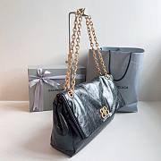 Okify Balenciaga Monaco Medium Chain Bag in Black Gold Hardware - 3
