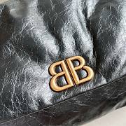 Okify Balenciaga Monaco Medium Chain Bag in Black Gold Hardware - 6