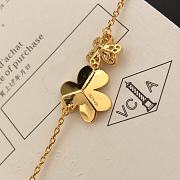 Okify Frivole Bracelet 5 flowers 18K Yellow Gold Diamond VCARP3W400  - 4