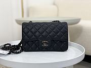 Okify CC Small Flapbag 20 Black Caviar Black Hardware - 1