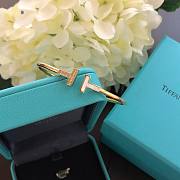 Okify Tiffany Bangle Bracelet with Dias 18k HK Setting  - 5