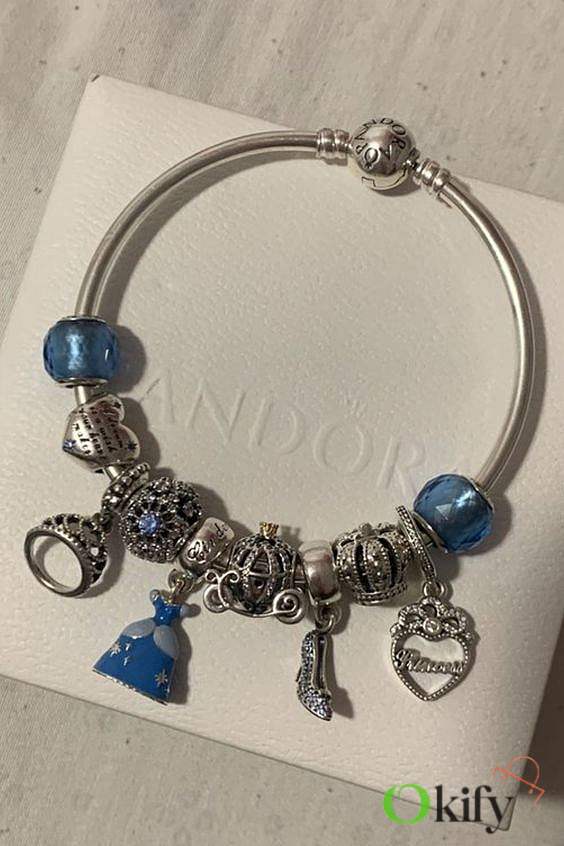 Okify Pandora Disney Cinderella Bracelet - 1