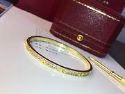 Okify Cartier Love Bracelet Small Model Diamond Paved 3.65 mm  - 3