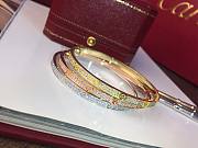 Okify Cartier Love Bracelet Small Model Diamond Paved 3.65 mm  - 6