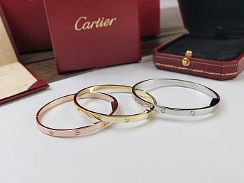 Okify Cartier Love Bracelet Small Model Paved 3.65 mm 