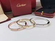Okify Cartier Love Bracelet Small Model Paved 3.65 mm  - 4