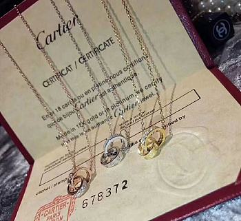 Okify Catier Love Necklace Diamond