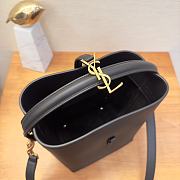 Okify YSL Le 37 Small in Shiny Leather Black  - 6