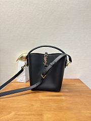 Okify YSL Le 37 Small in Shiny Leather Black  - 2