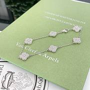 Okify VCA Sweet Alhambra 6 Motif Bracelet 18K White Gold - 1