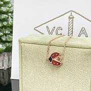 Okify VCA Lucky Spring Bracelet Open Wings Ladybug Rose Gold - 4