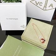 Okify VCA Lucky Spring Bracelet Open Wings Ladybug Rose Gold - 2