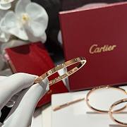 Okify Cartier Love Bracelet Small Model 6 Diamonds 3.65 mm Rose Gold - 1