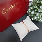 Okify Cartier Love Bracelet Small Model 6 Diamonds 3.65 mm Rose Gold - 2