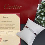 Okify Cartier Love Bracelet 4 Diamonds 6.1mm White Gold - 2