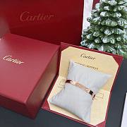 Okify Cartier Love Bracelet 4 Diamonds 6.1mm Rose Gold - 4