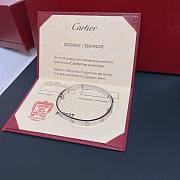 Okify Cartier Love Bracelet 6.1 mm White Gold - 3