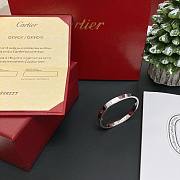 Okify Cartier Love Bracelet 6.1 mm White Gold - 2