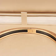 Okify Bvlgari B.zero1 Bracelet 18k Rose Gold with Black Ceramic - 6