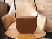Okify Gucci Horsebit 1955 Mini Rounded Bag Brown Leather - 6