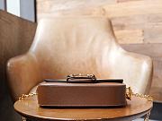 Okify Gucci Horsebit 1955 Small Shoulder Bag Brown Leather - 6