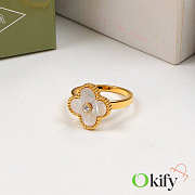Okify VCA Vintage Alhambra Ring Diamond - 2