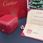 Okify Cartier Love Ring 3 Diamond 5.5mm Rose Gold  - 3
